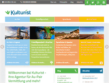Tablet Screenshot of kulturist.com