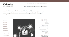 Desktop Screenshot of kulturist.ch